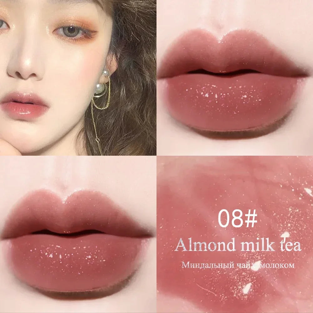 Waterproof Lip Gloss Set - High-Shine All-Day Resilience